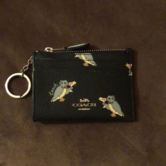 owl coach wallet